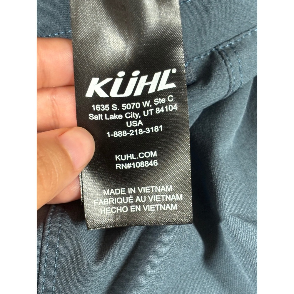 Kuhl Skort‎ Womens M Blue Gray Hiking Activewear Athletic Outdoor Drawstring - Picture 4 of 8